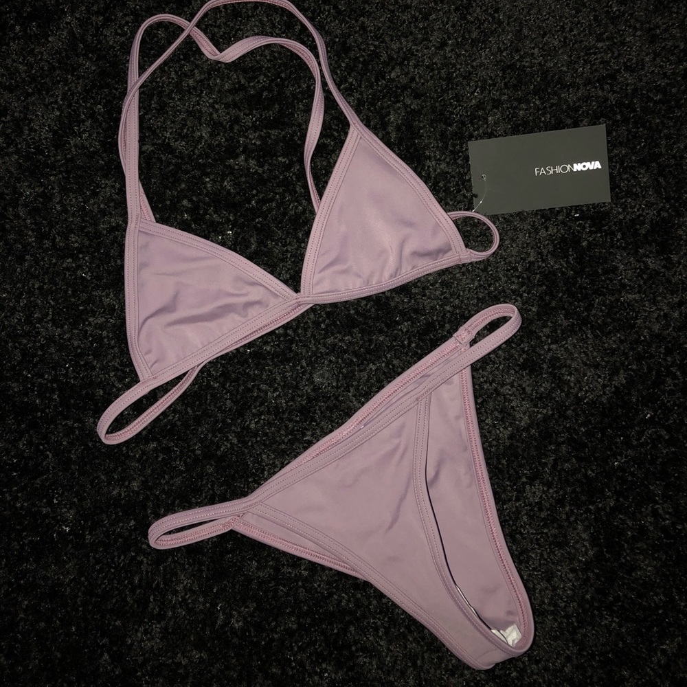 FashionNova lilac / purple 2 piece.